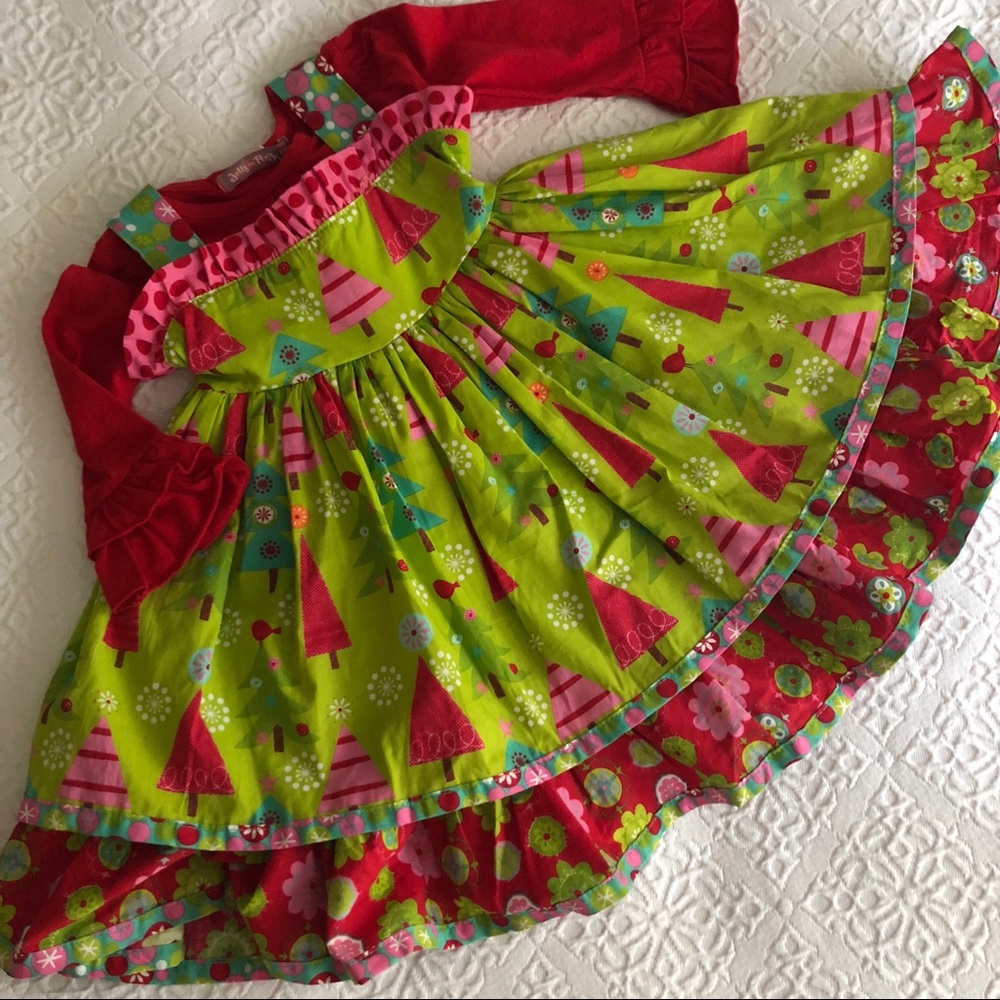 Christmas Twirly Dress!
